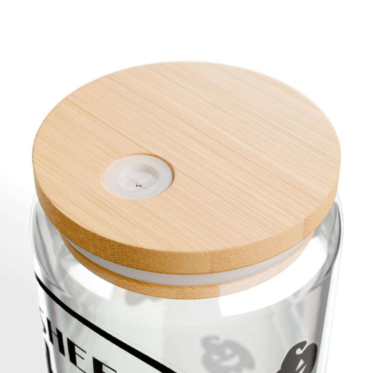 Halloween 'Sheet Faced' Glass Tumbler -16oz Funny Ghost Pumpkin Straw Cup