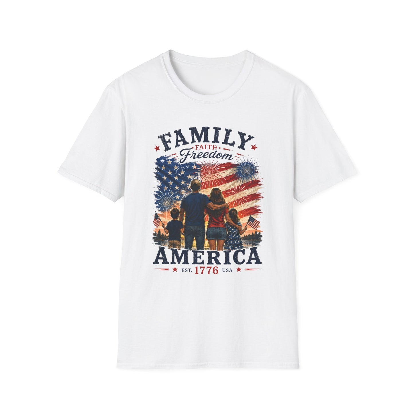 Family • Faith • Freedom 4th of July T-Shirt