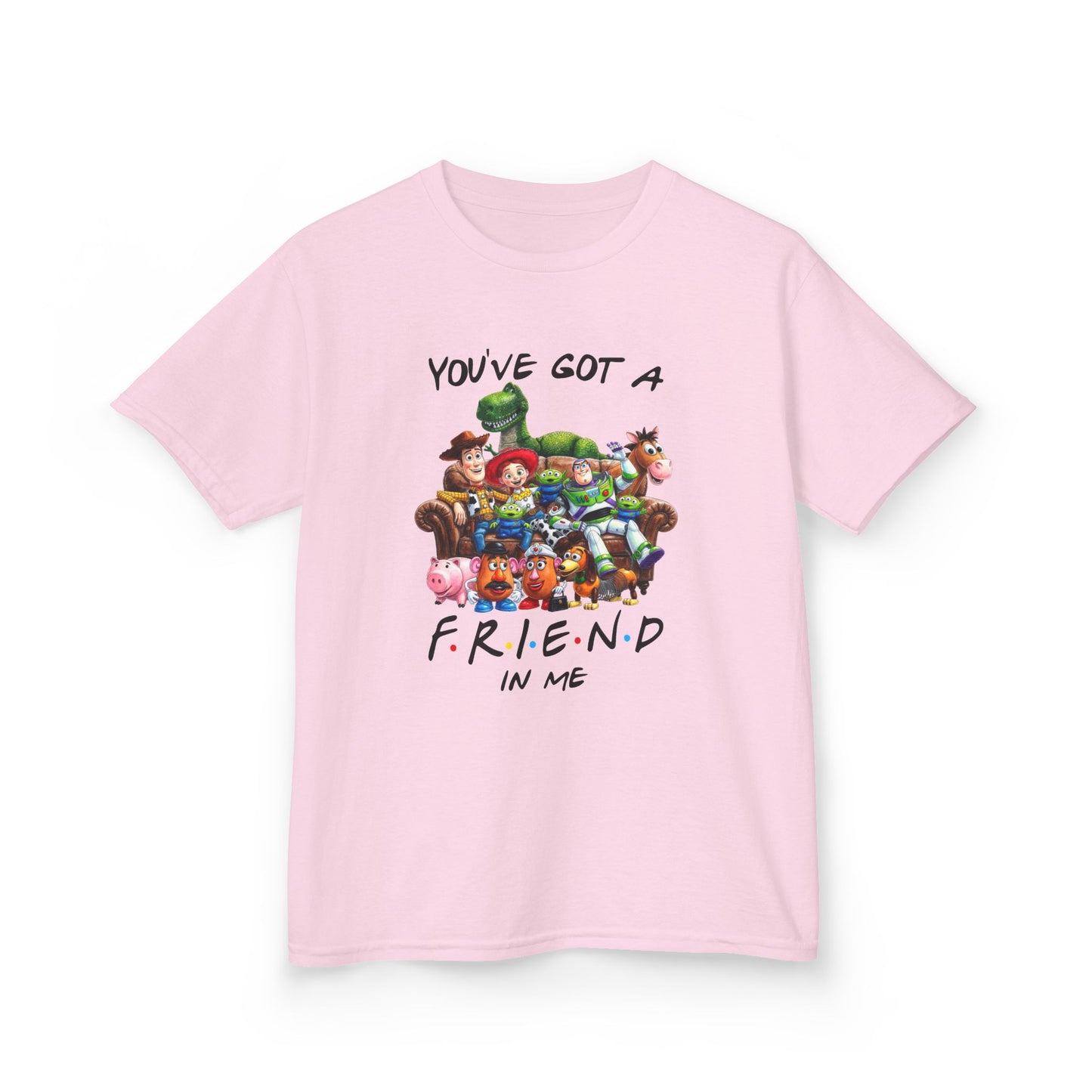 "You’ve Got a Friend in Me" Toy Character Kid Crew Tee