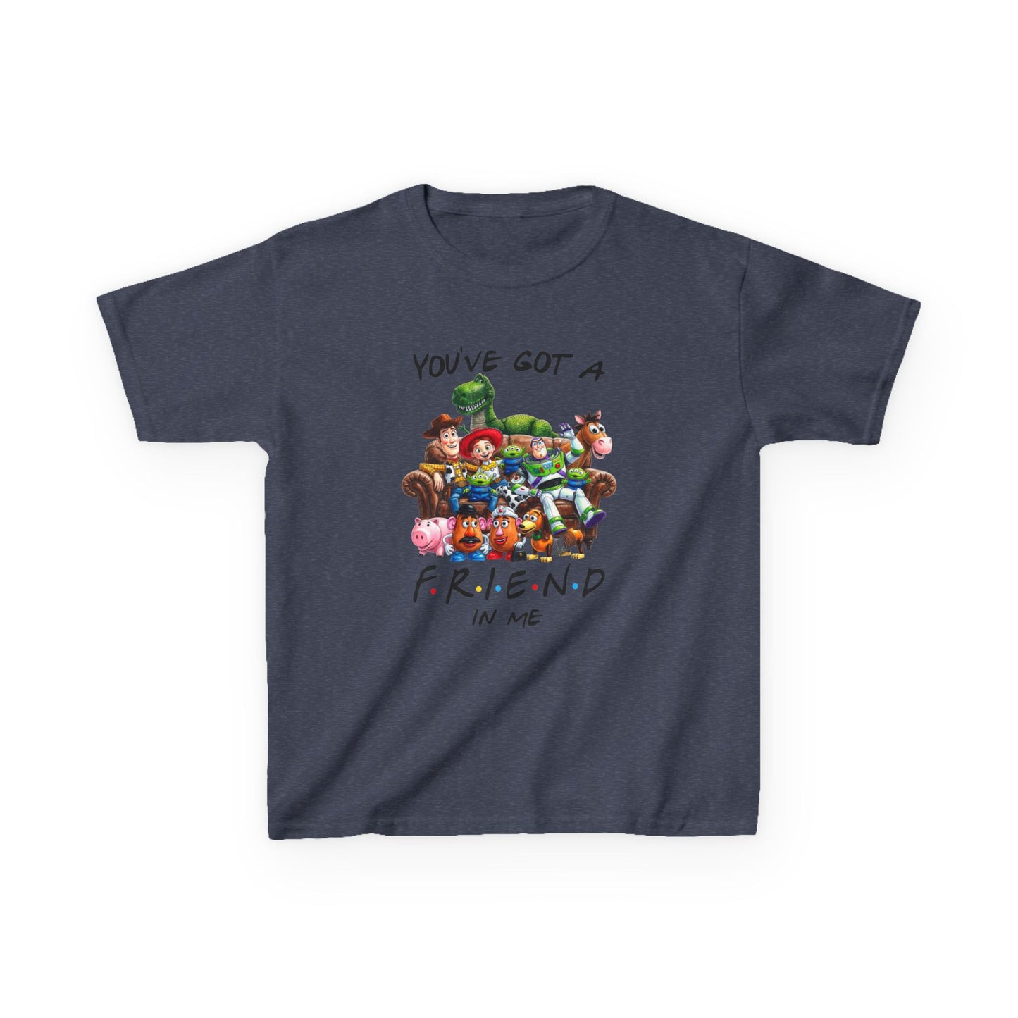 "You’ve Got a Friend in Me" Toy Character Kid Crew Tee