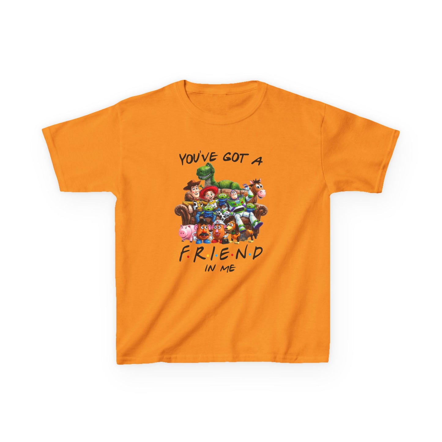 "You’ve Got a Friend in Me" Toy Character Kid Crew Tee