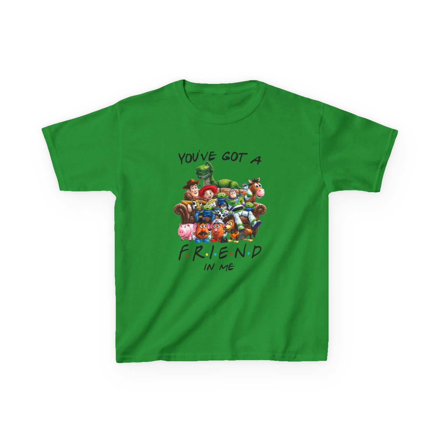 "You’ve Got a Friend in Me" Toy Character Kid Crew Tee