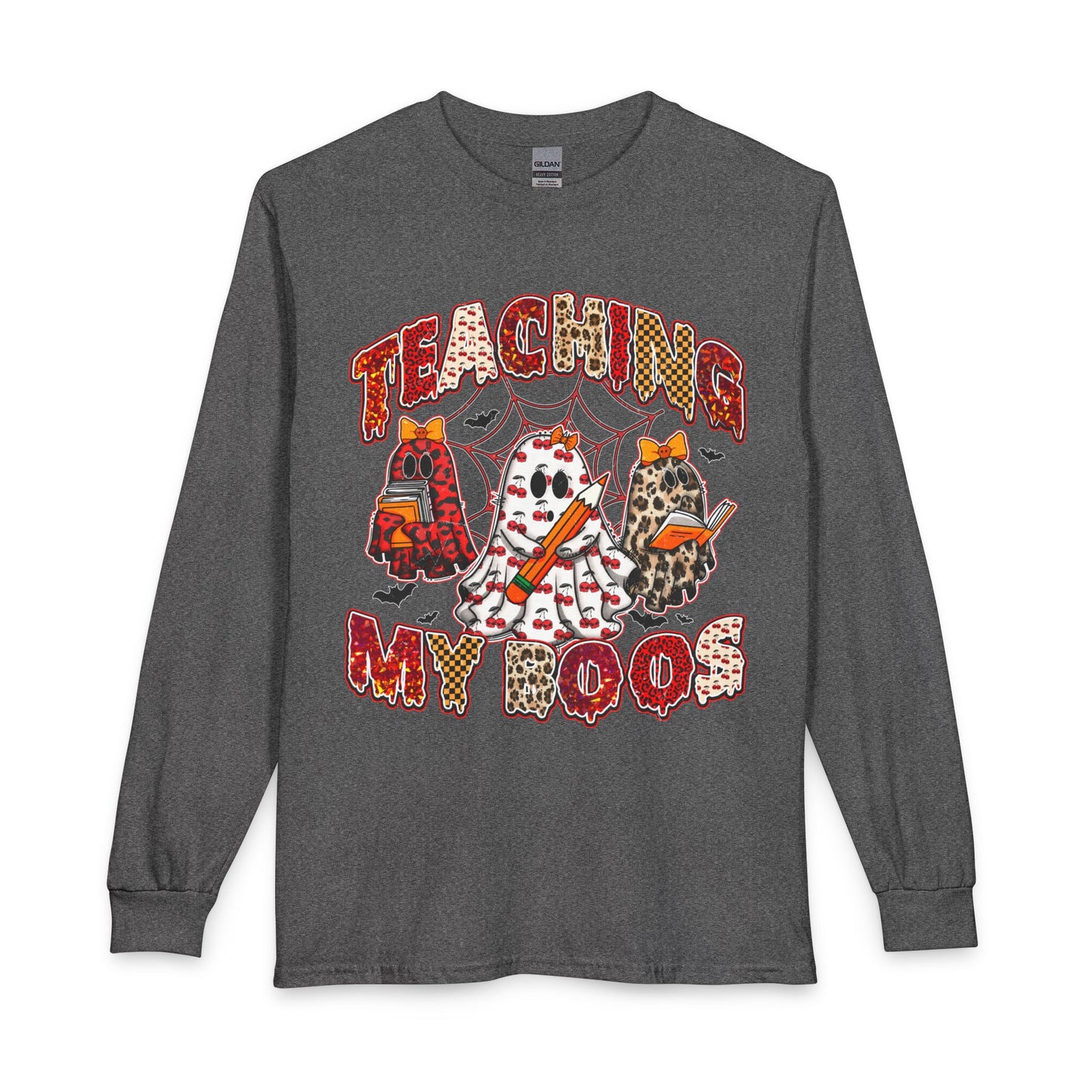 Teacher Tee Teaching My Boos- Long Sleeve
