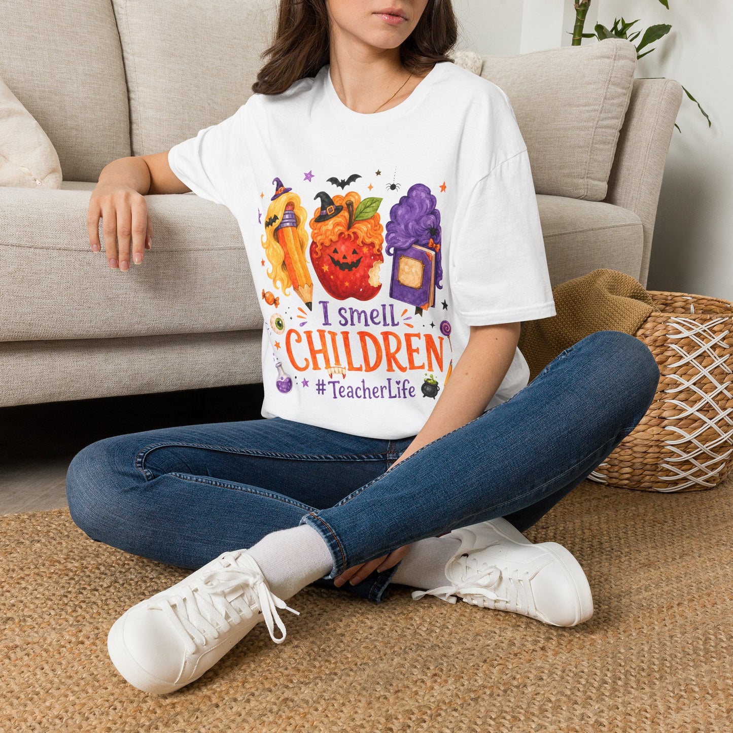 "I Smell Children" Halloween Teacher Tee- Unisex