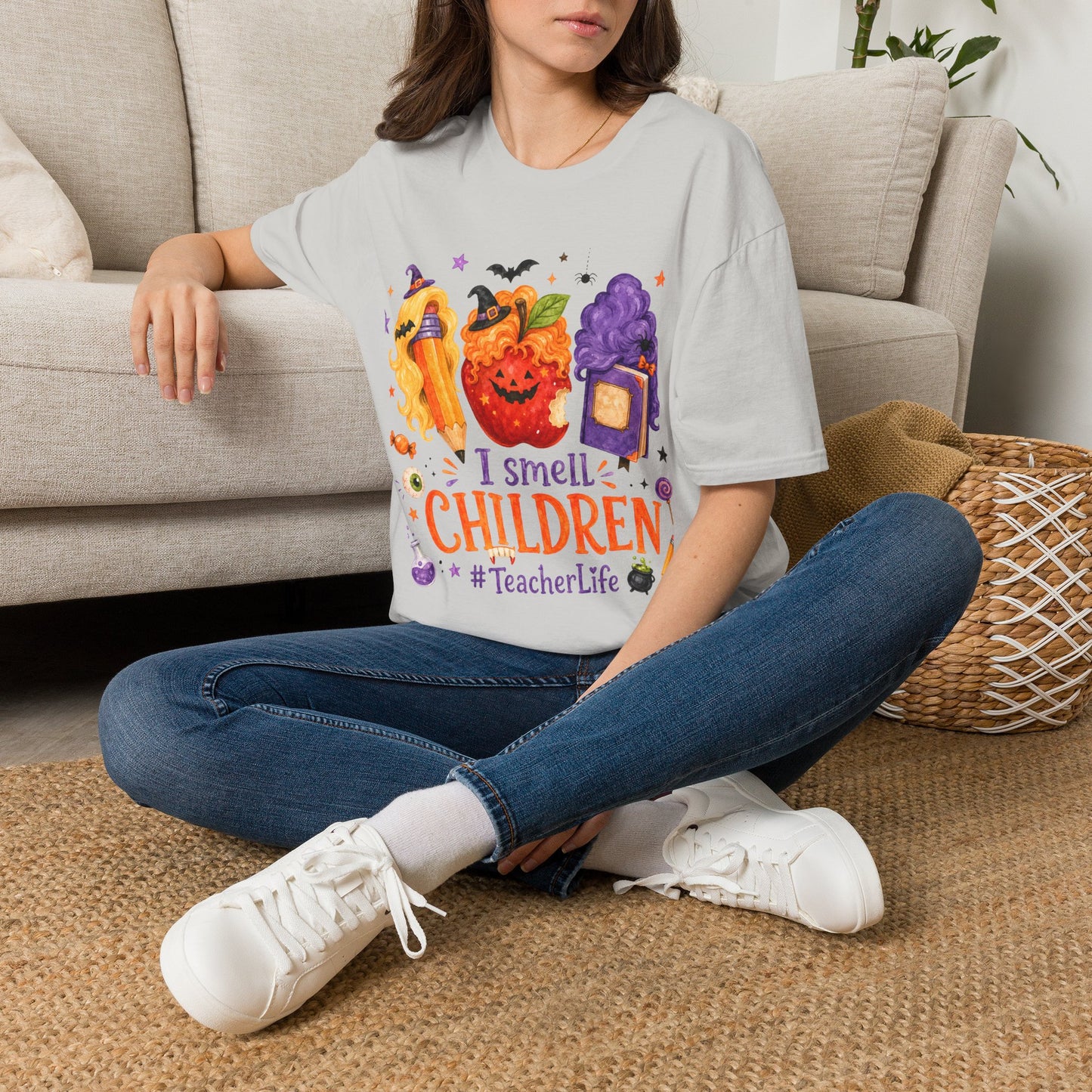 "I Smell Children" Halloween Teacher Tee- Unisex