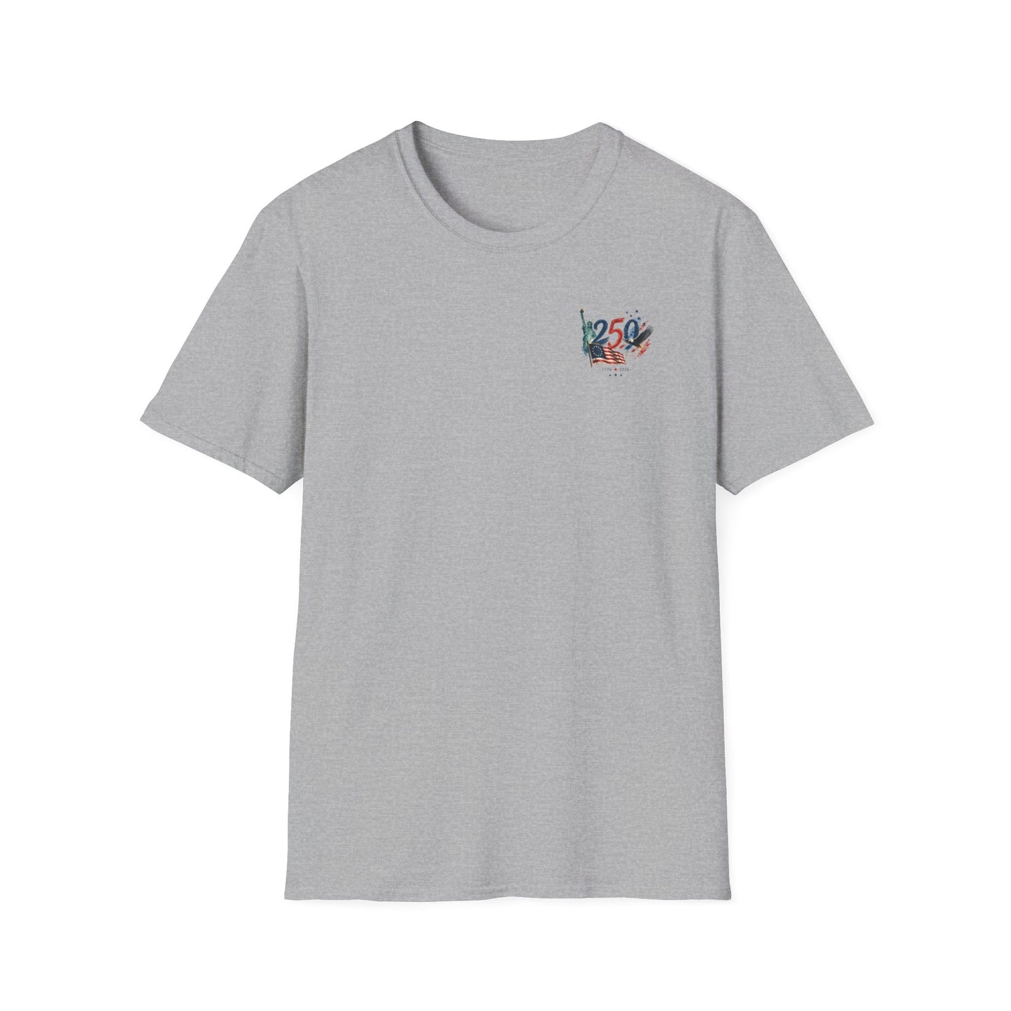 250th 4th of July T-Shirt — Independence Day Celebration Tee