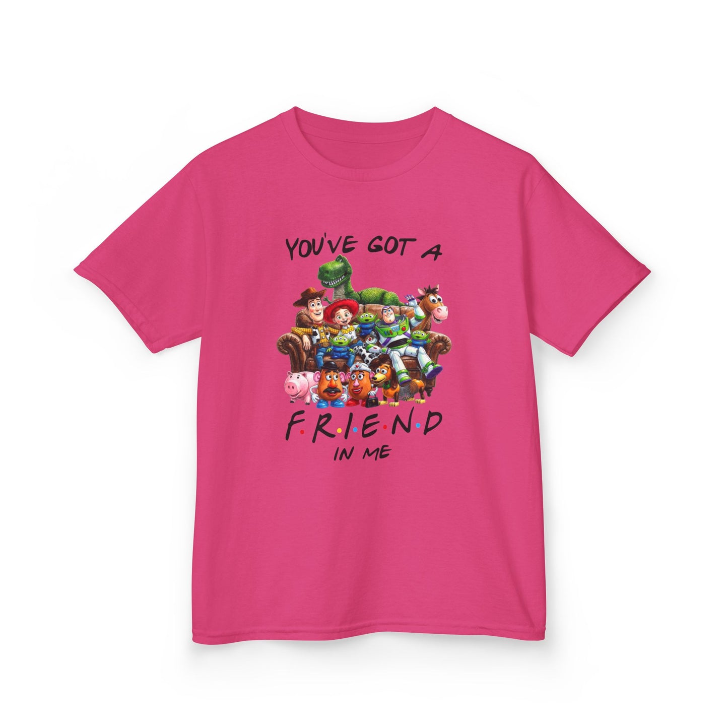 "You’ve Got a Friend in Me" Toy Character Kid Crew Tee