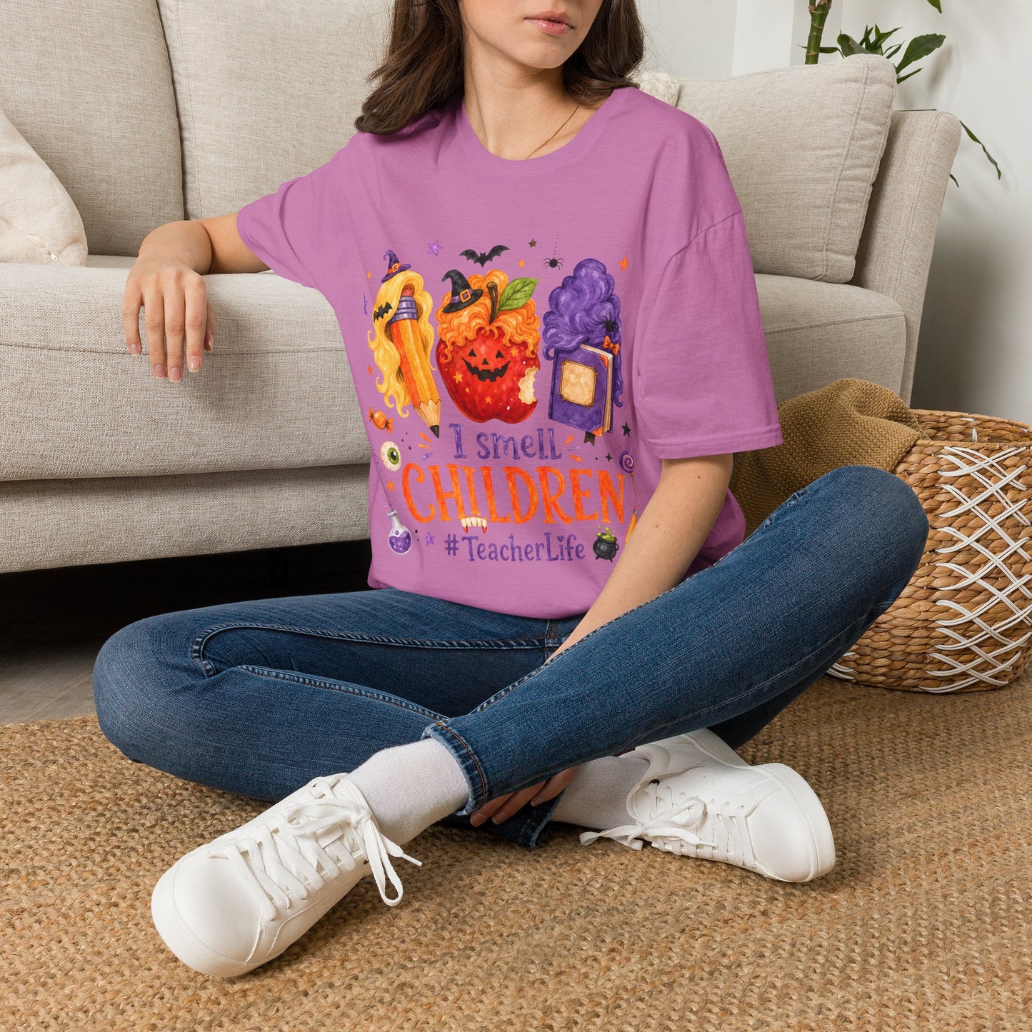 "I Smell Children" Halloween Teacher Tee- Unisex