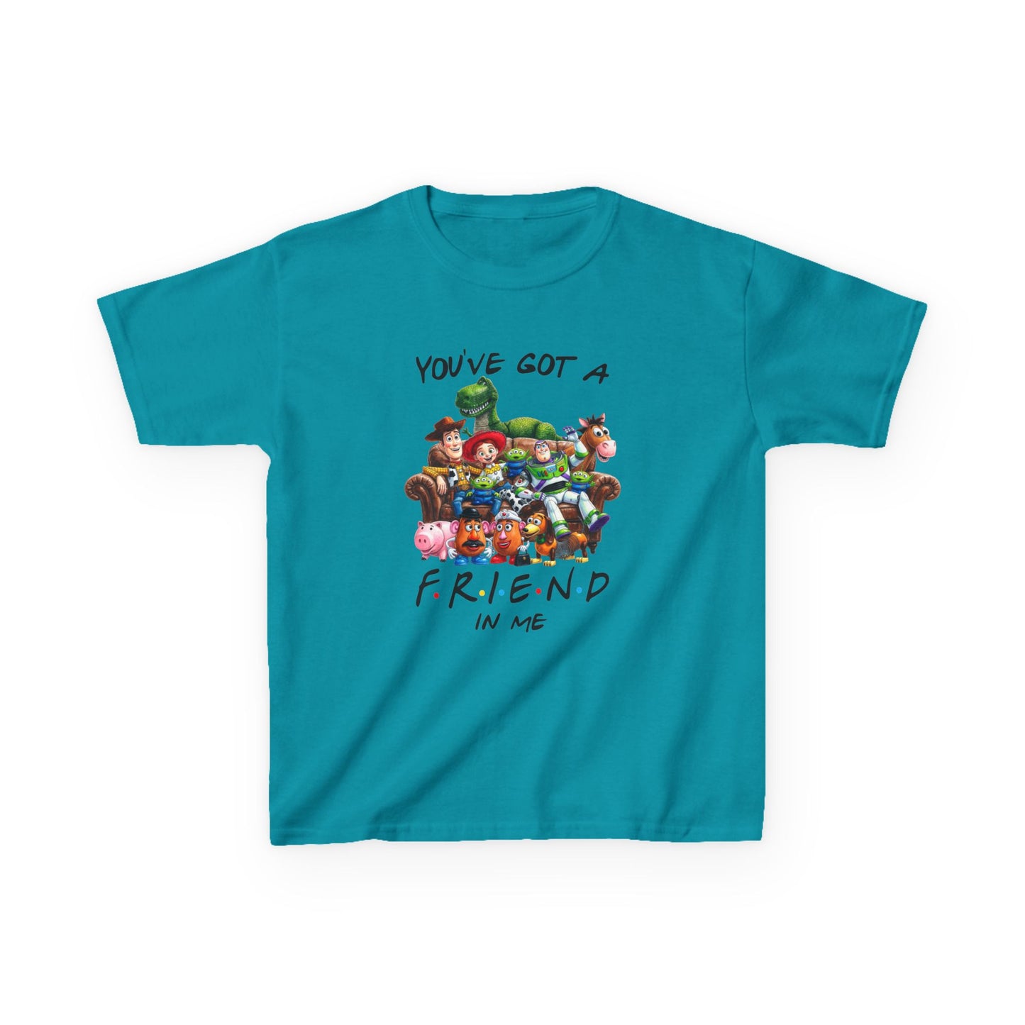 "You’ve Got a Friend in Me" Toy Character Kid Crew Tee