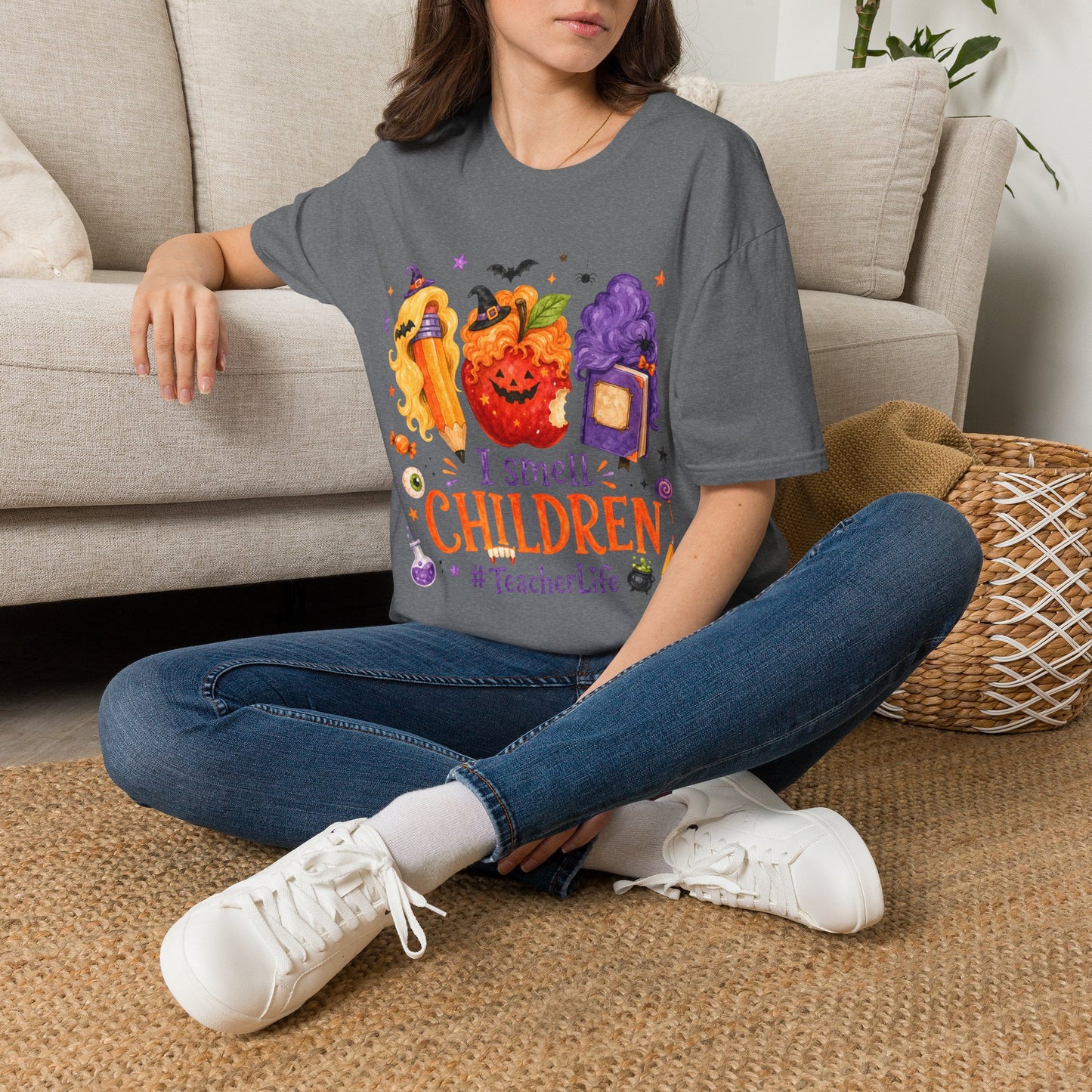 "I Smell Children" Halloween Teacher Tee- Unisex