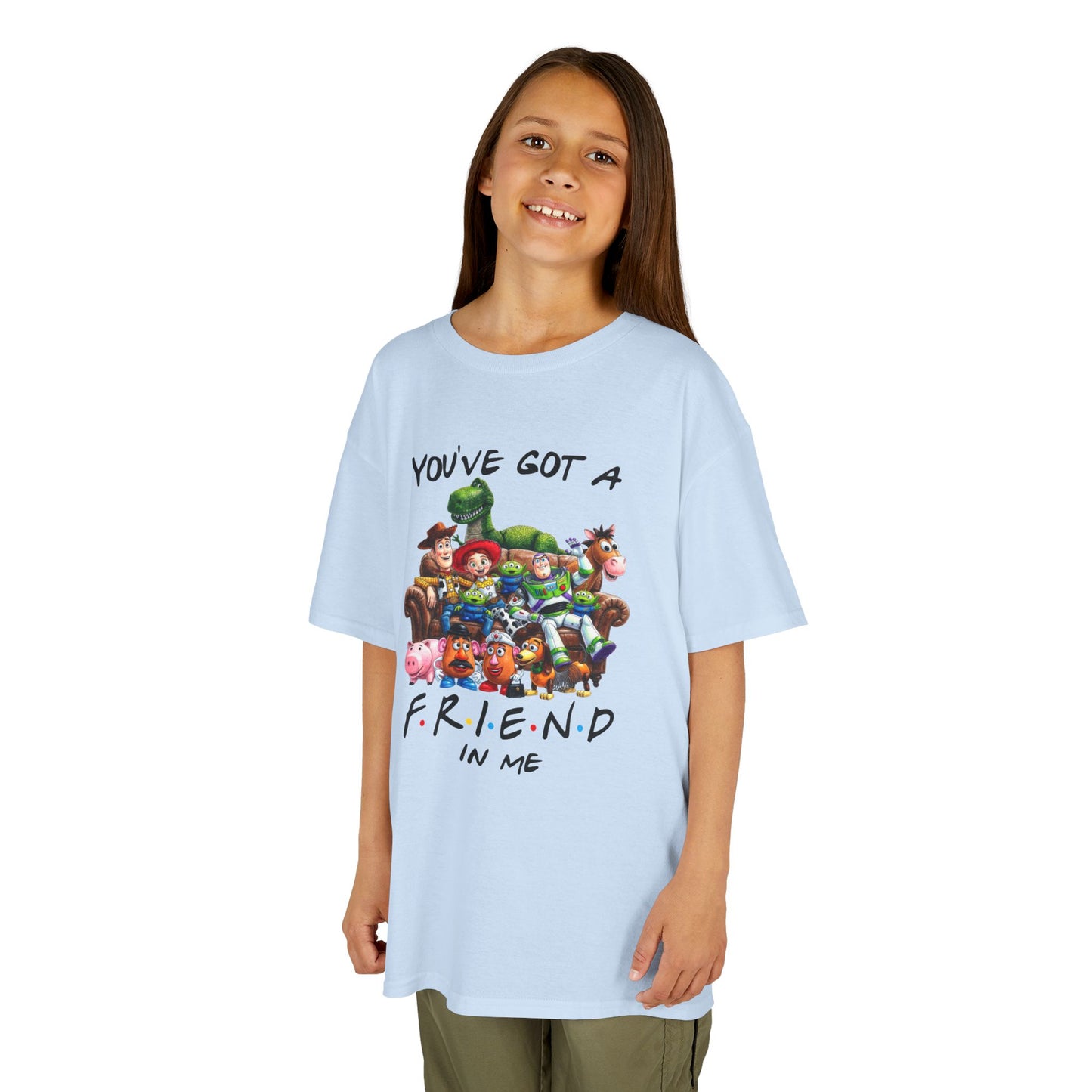 "You’ve Got a Friend in Me" Toy Character Kid Crew Tee