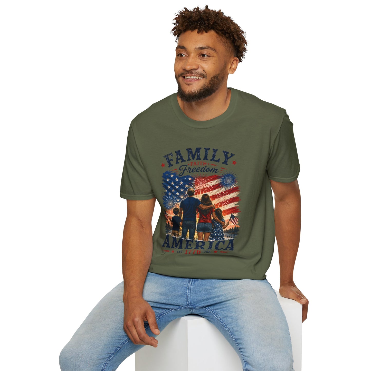 Family • Faith • Freedom 4th of July T-Shirt
