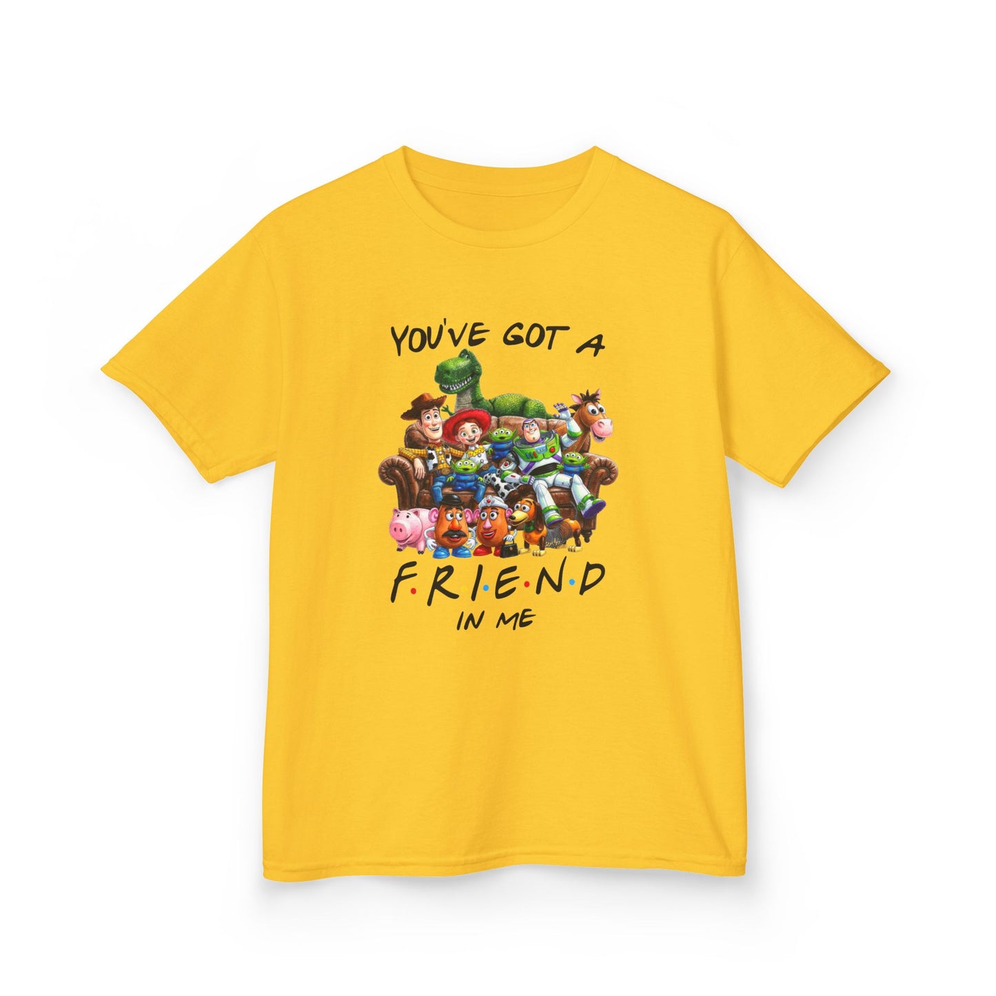 "You’ve Got a Friend in Me" Toy Character Kid Crew Tee