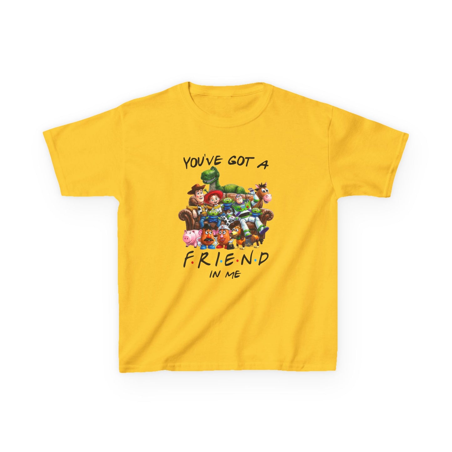 "You’ve Got a Friend in Me" Toy Character Kid Crew Tee