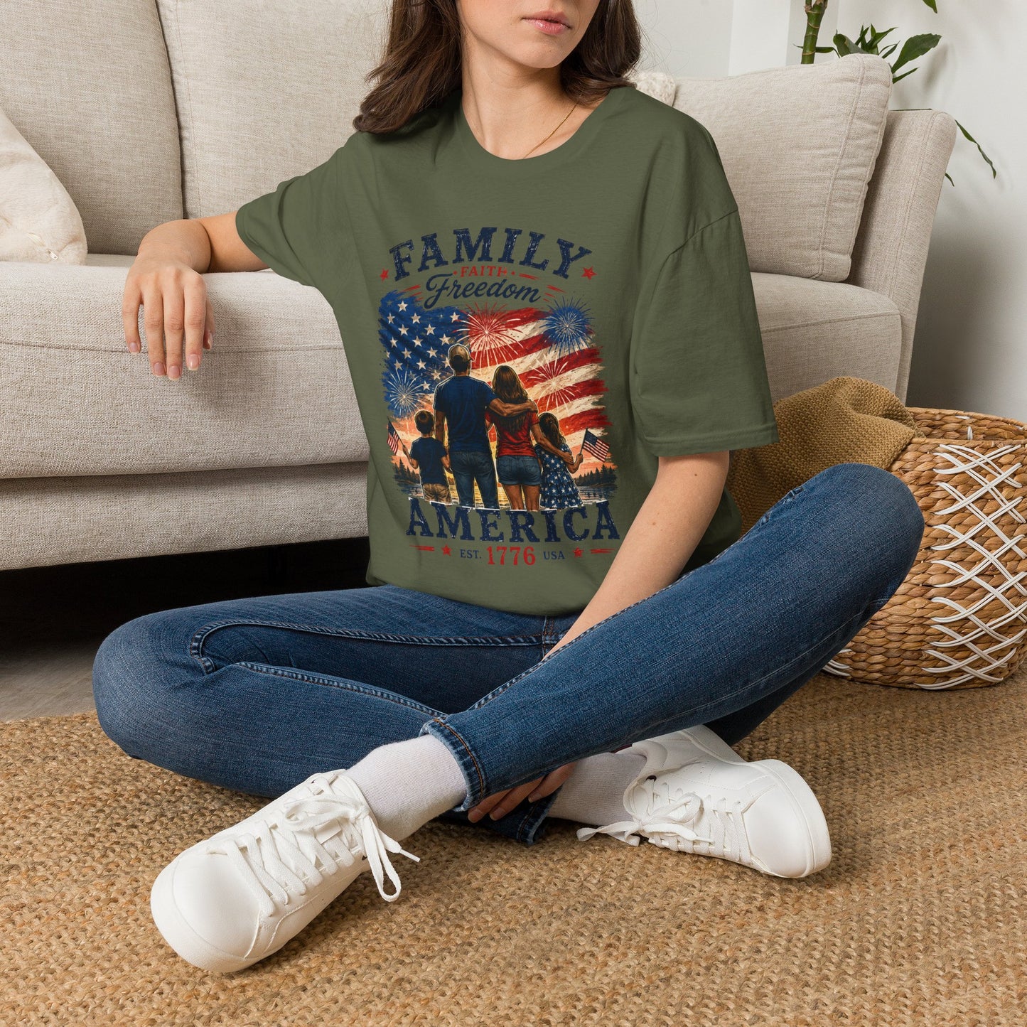 Family • Faith • Freedom 4th of July T-Shirt