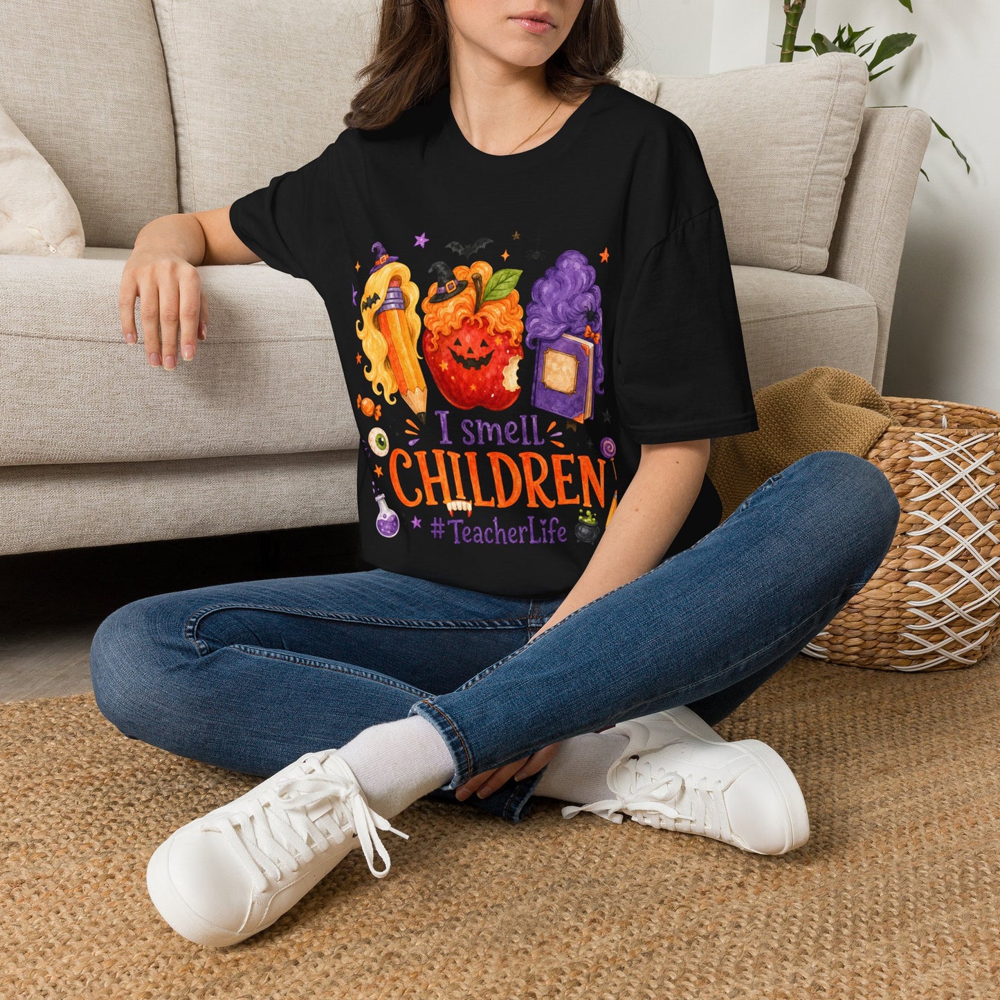 "I Smell Children" Halloween Teacher Tee- Unisex