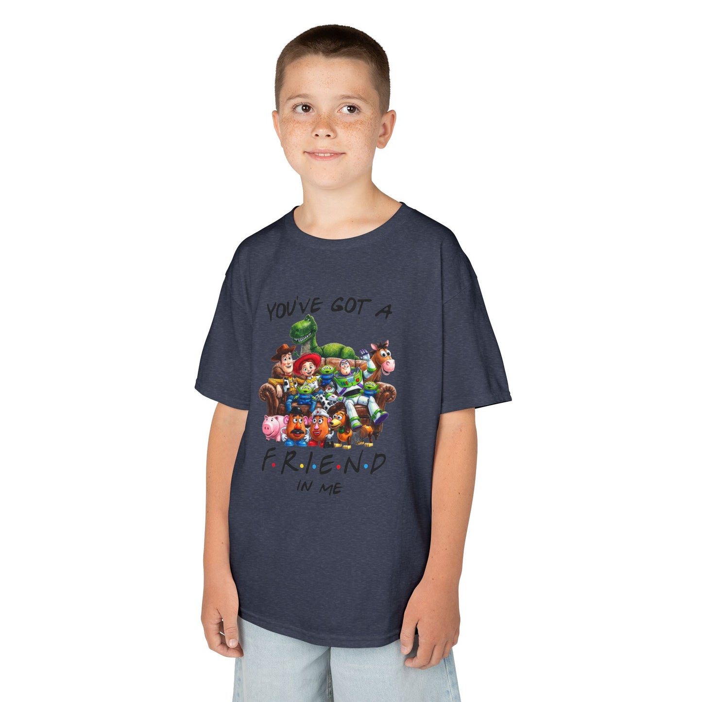 "You’ve Got a Friend in Me" Toy Character Kid Crew Tee