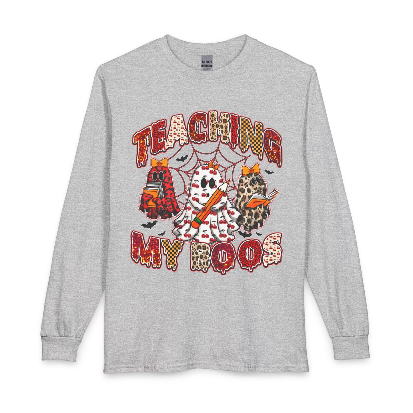 Teacher Tee Teaching My Boos- Long Sleeve
