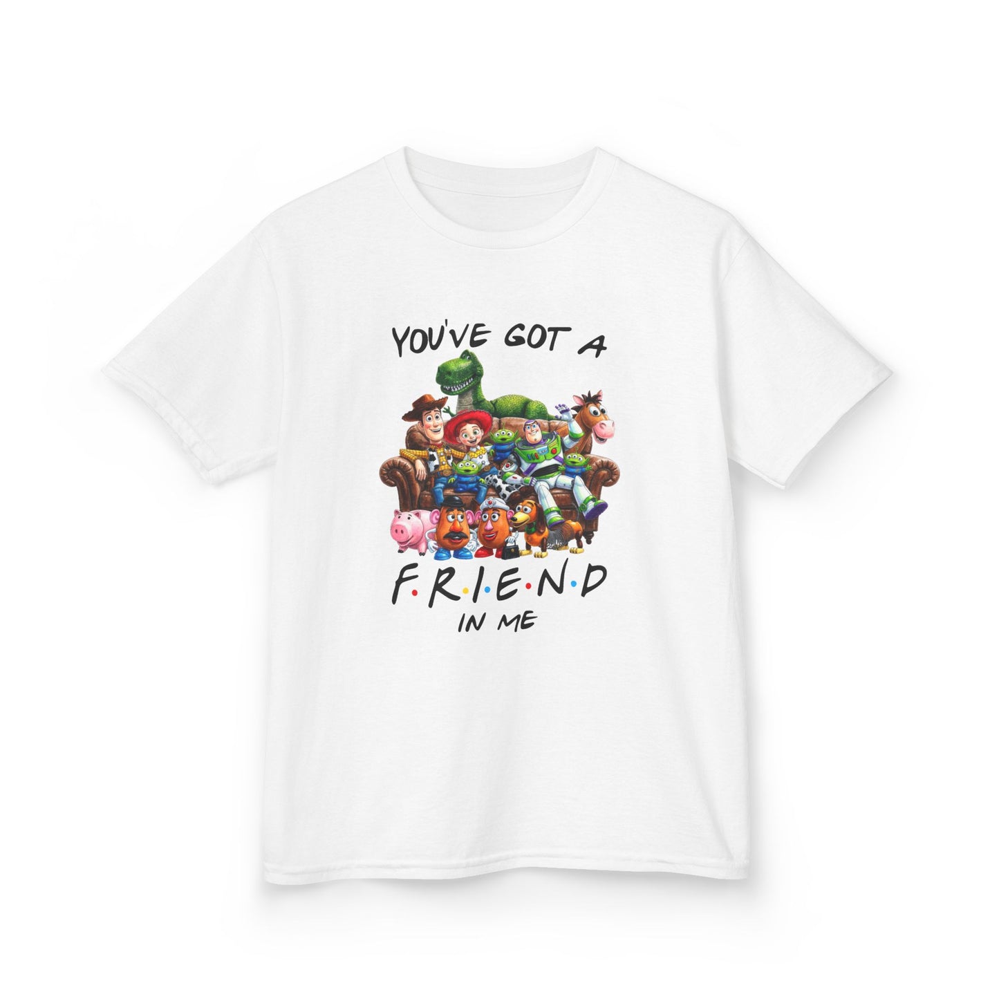 "You’ve Got a Friend in Me" Toy Character Kid Crew Tee