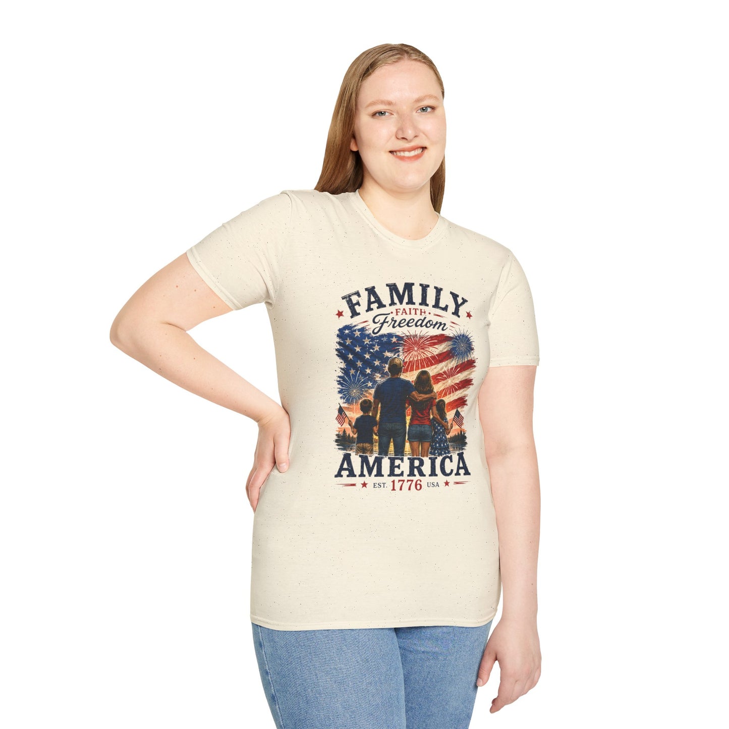 Family • Faith • Freedom 4th of July T-Shirt