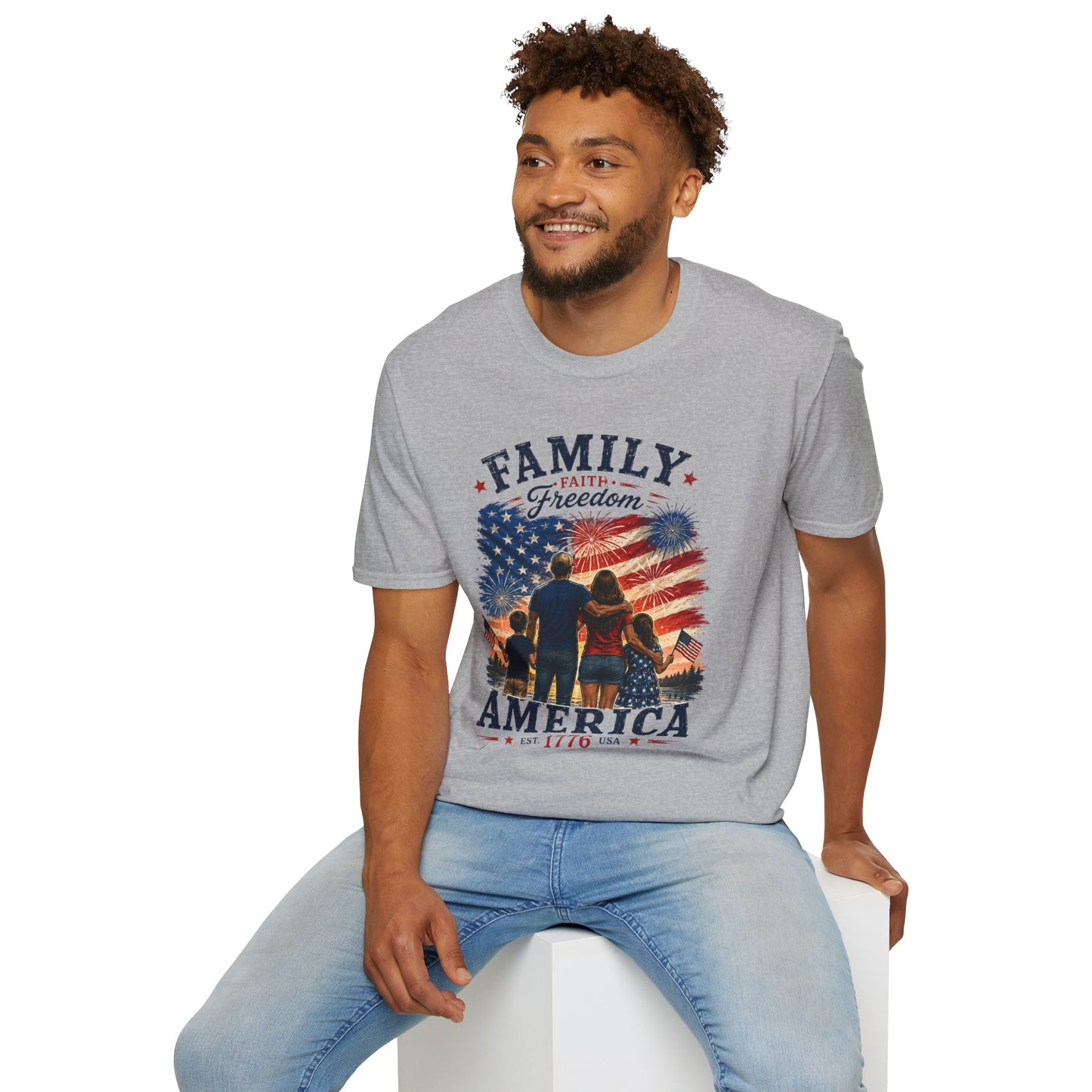 Family • Faith • Freedom 4th of July T-Shirt