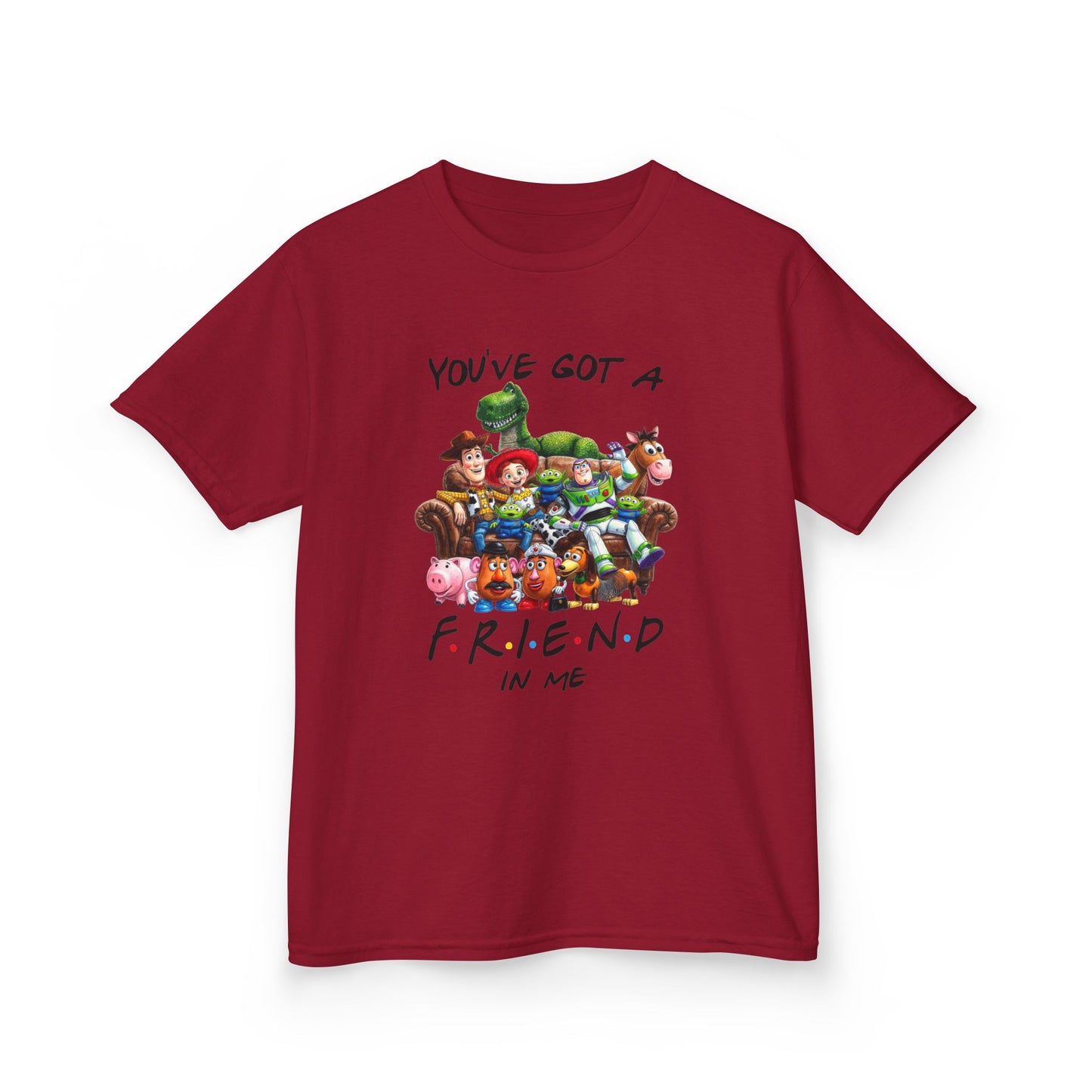 "You’ve Got a Friend in Me" Toy Character Kid Crew Tee