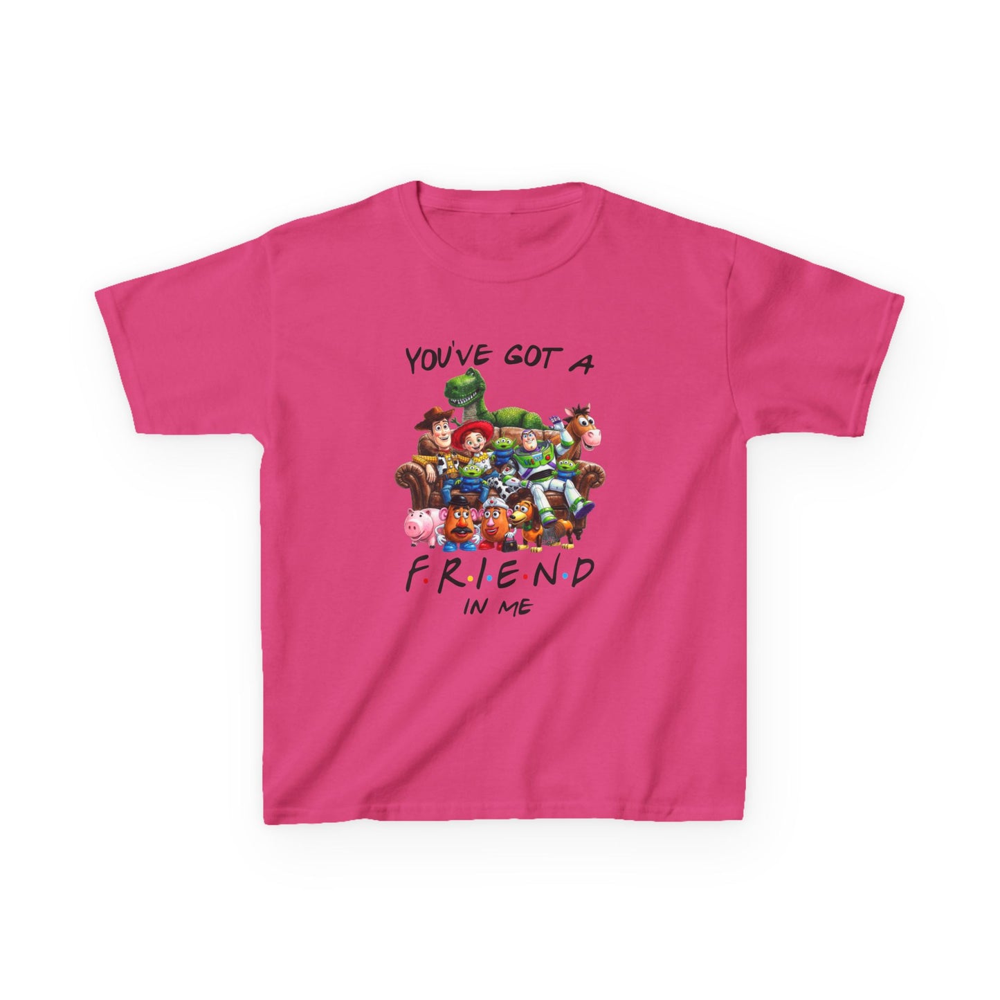 "You’ve Got a Friend in Me" Toy Character Kid Crew Tee