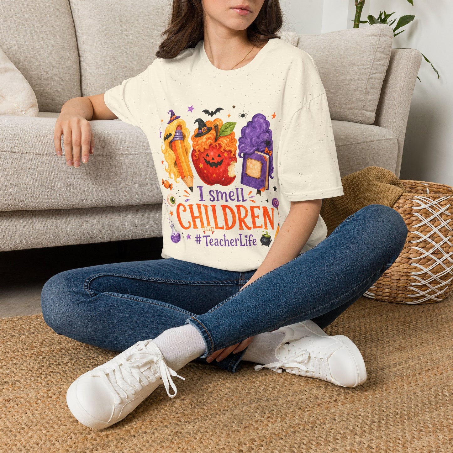 "I Smell Children" Halloween Teacher Tee- Unisex