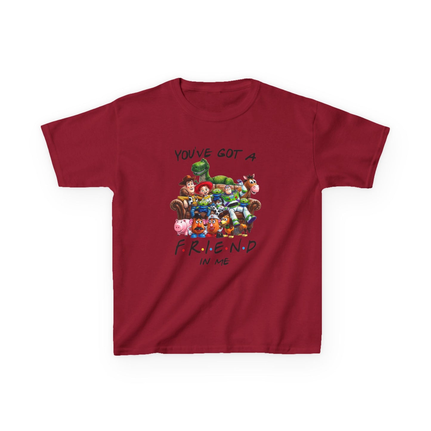 "You’ve Got a Friend in Me" Toy Character Kid Crew Tee