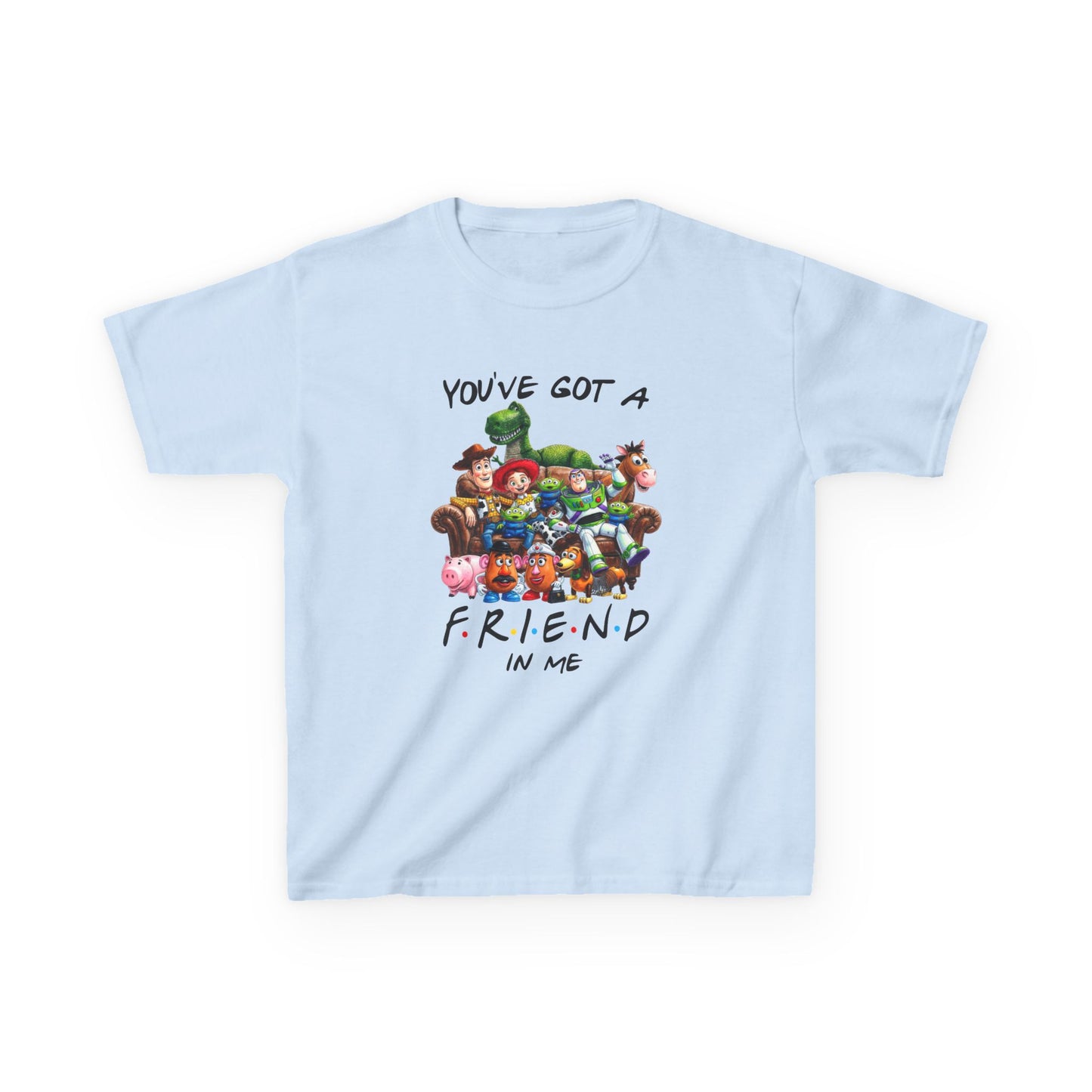 "You’ve Got a Friend in Me" Toy Character Kid Crew Tee
