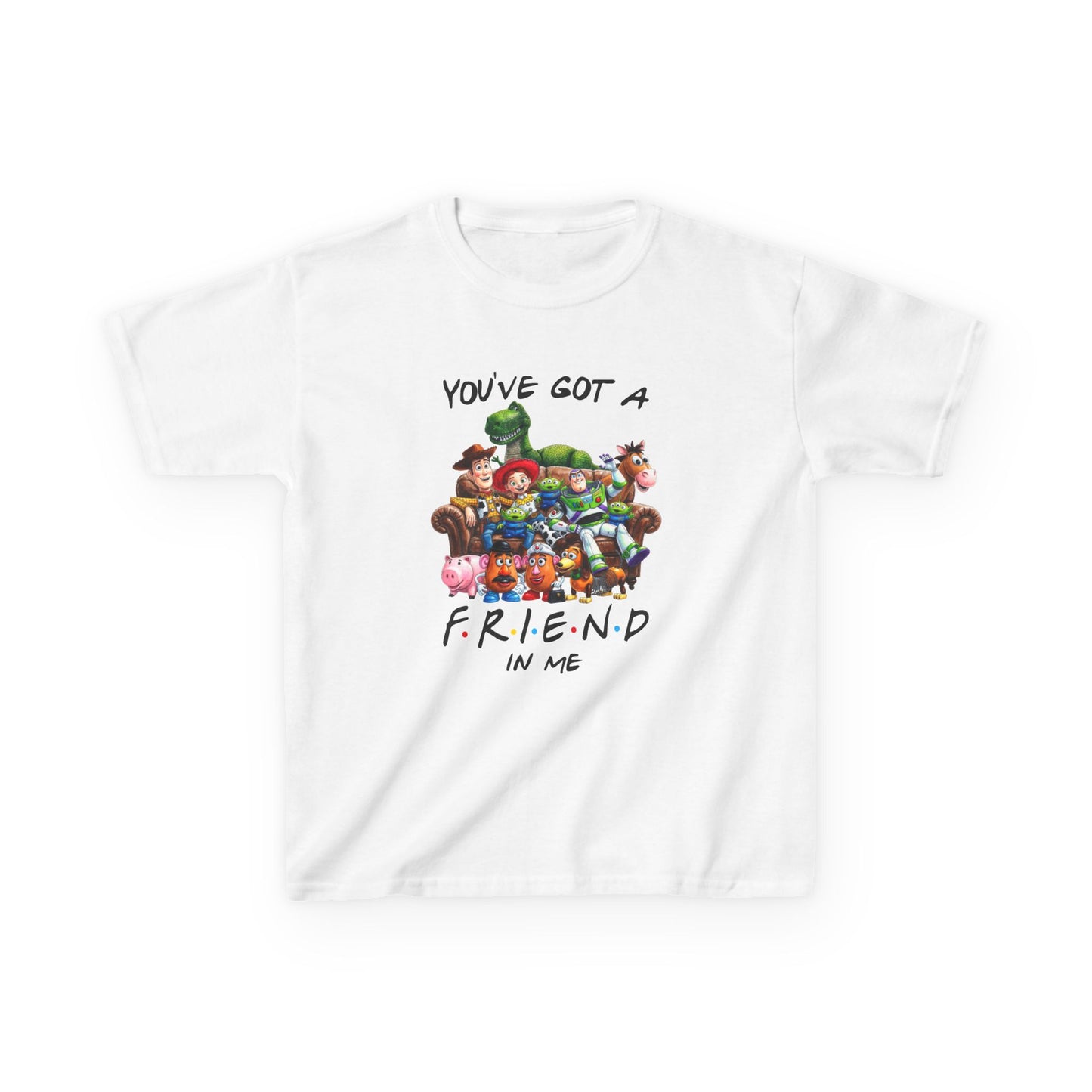 "You’ve Got a Friend in Me" Toy Character Kid Crew Tee