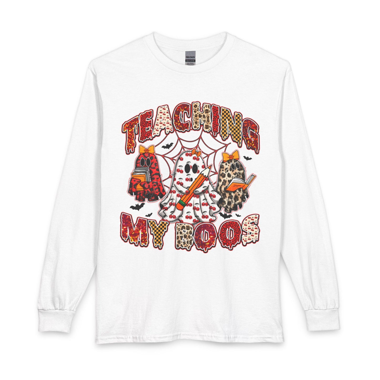 Teacher Tee Teaching My Boos- Long Sleeve