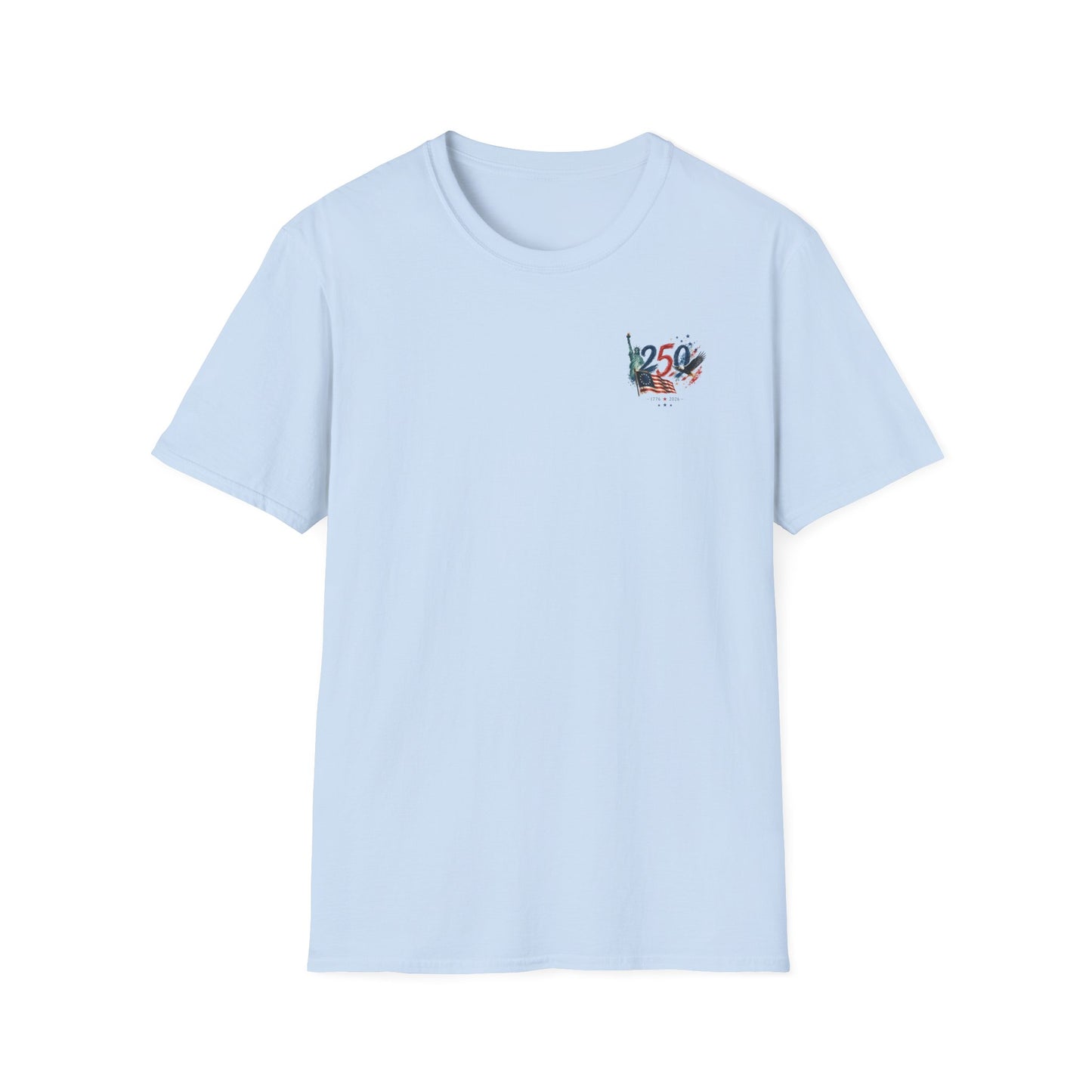 250th 4th of July T-Shirt — Independence Day Celebration Tee