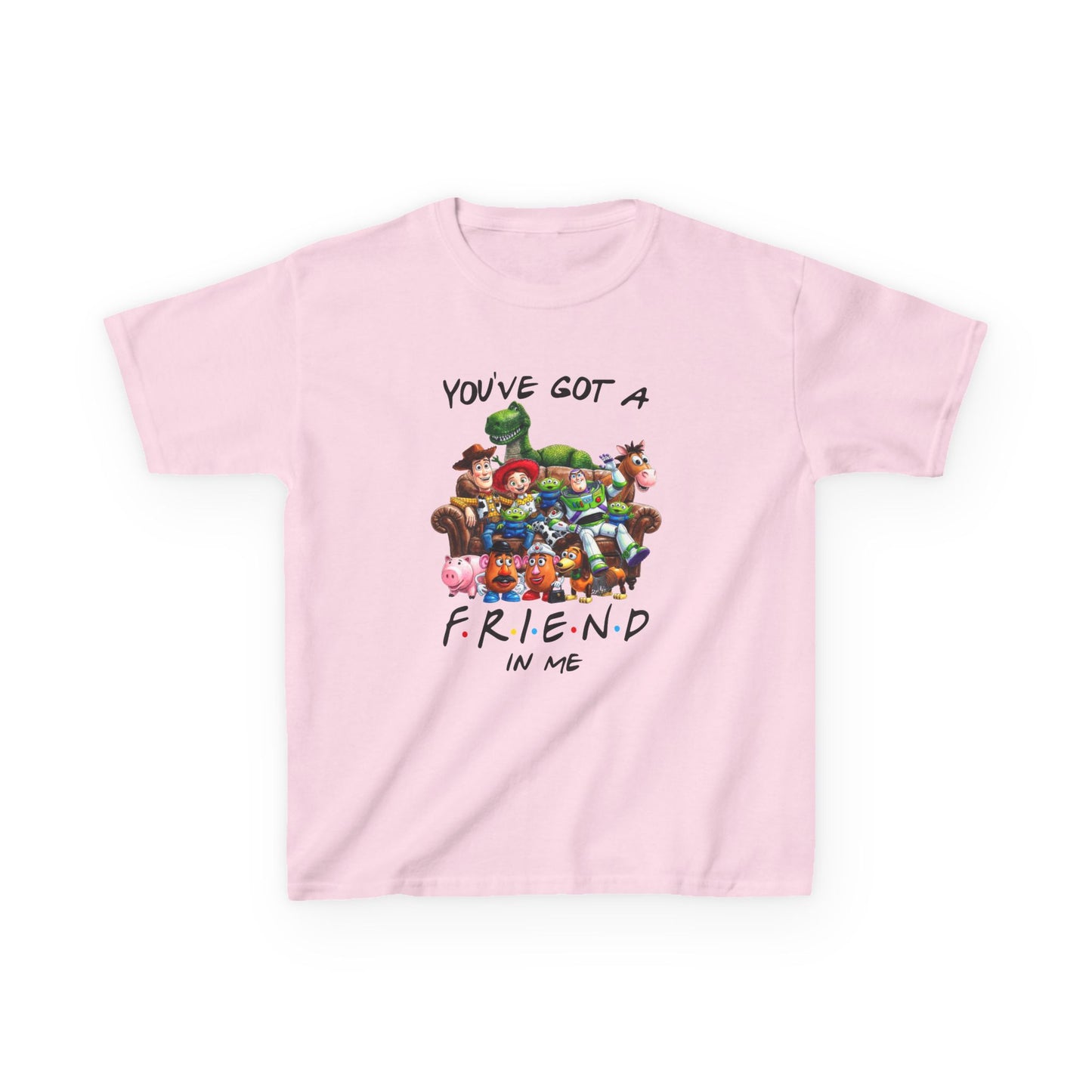 "You’ve Got a Friend in Me" Toy Character Kid Crew Tee