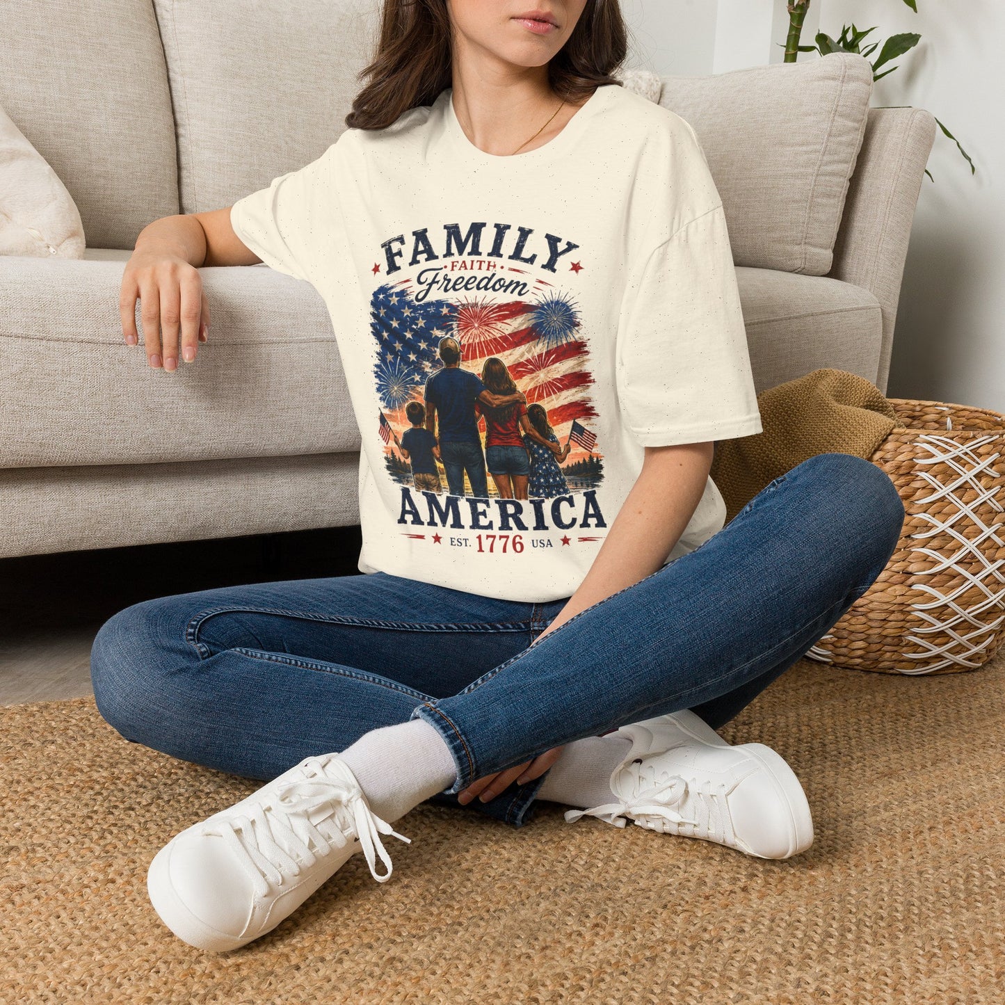 Family • Faith • Freedom 4th of July T-Shirt