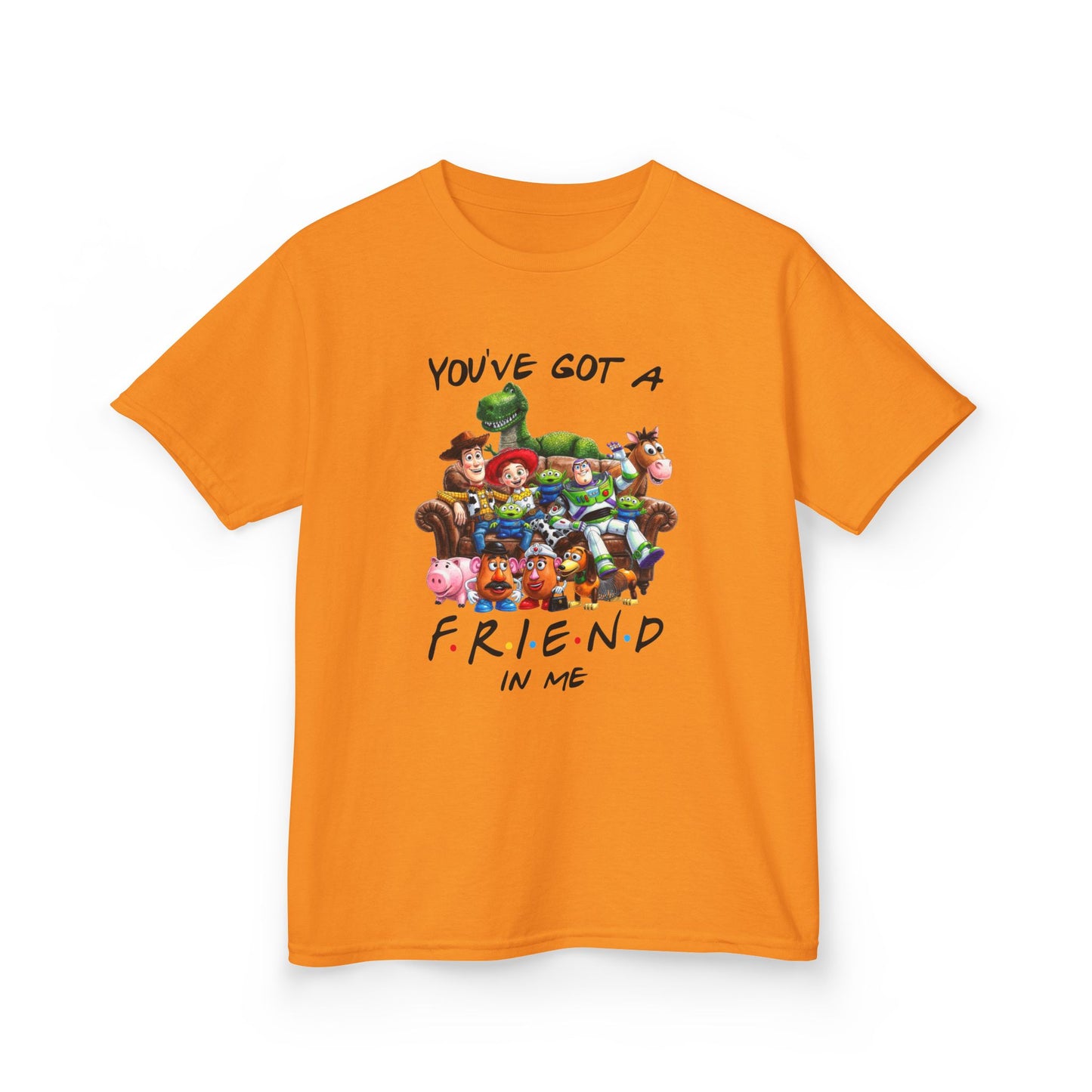 "You’ve Got a Friend in Me" Toy Character Kid Crew Tee