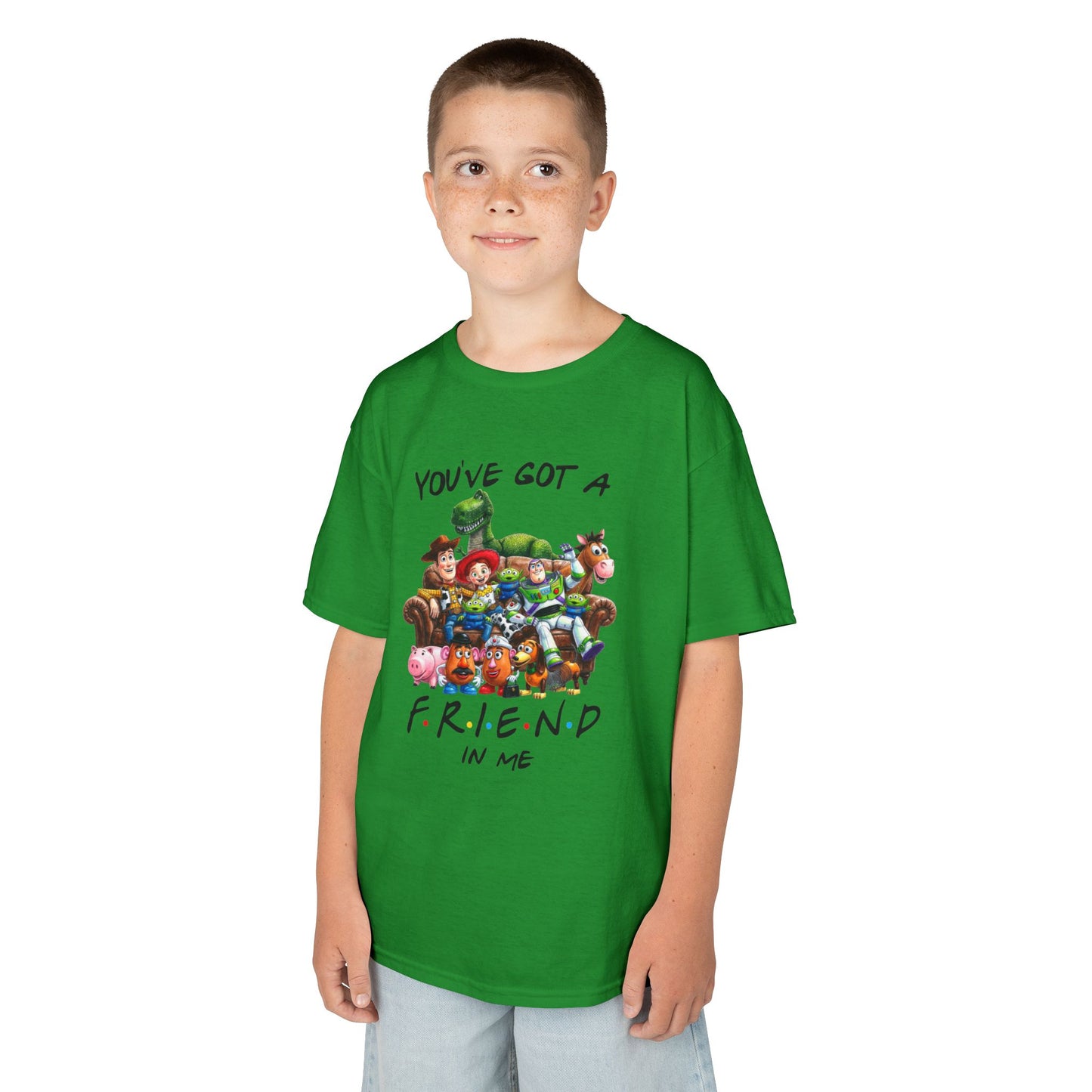 "You’ve Got a Friend in Me" Toy Character Kid Crew Tee