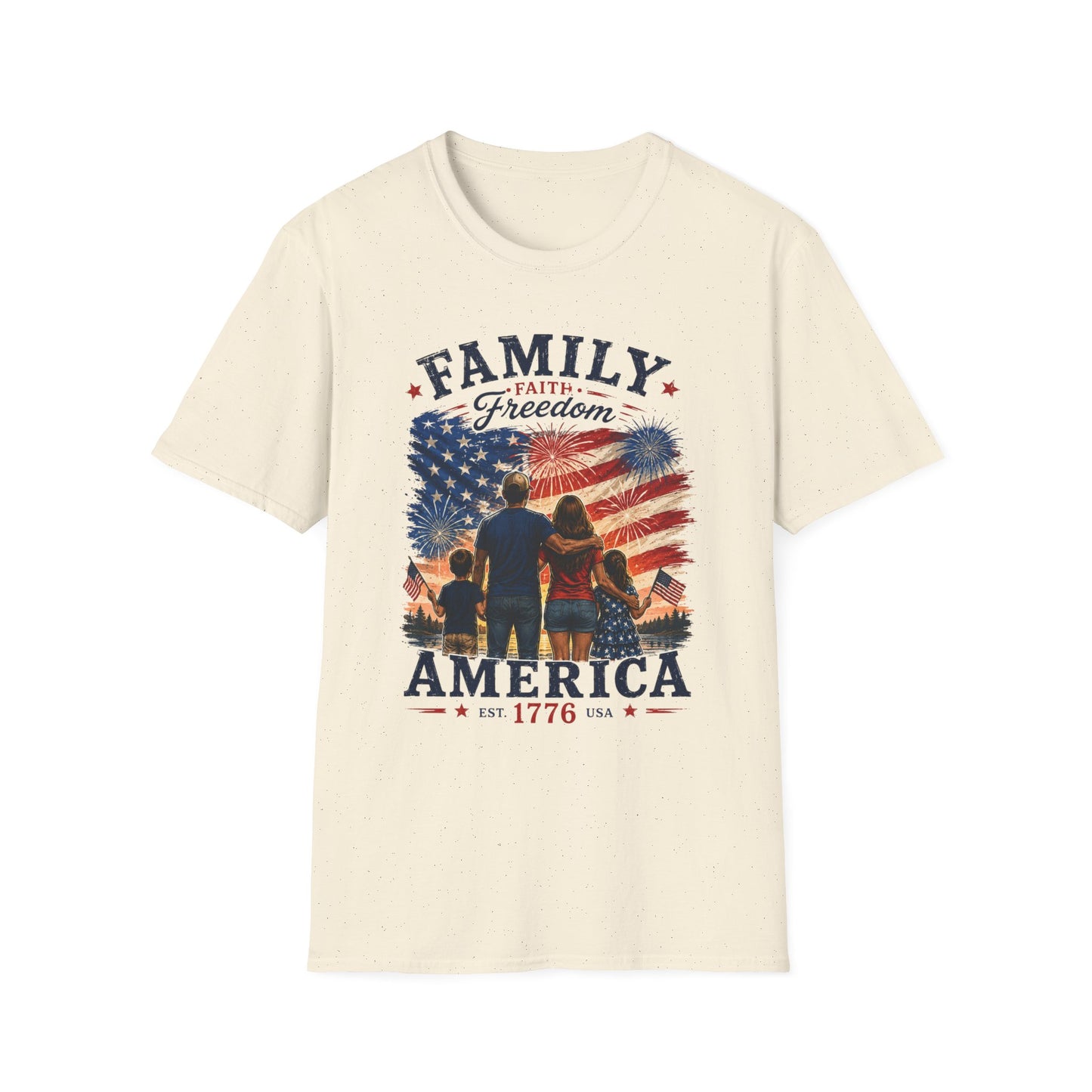 Family • Faith • Freedom 4th of July T-Shirt