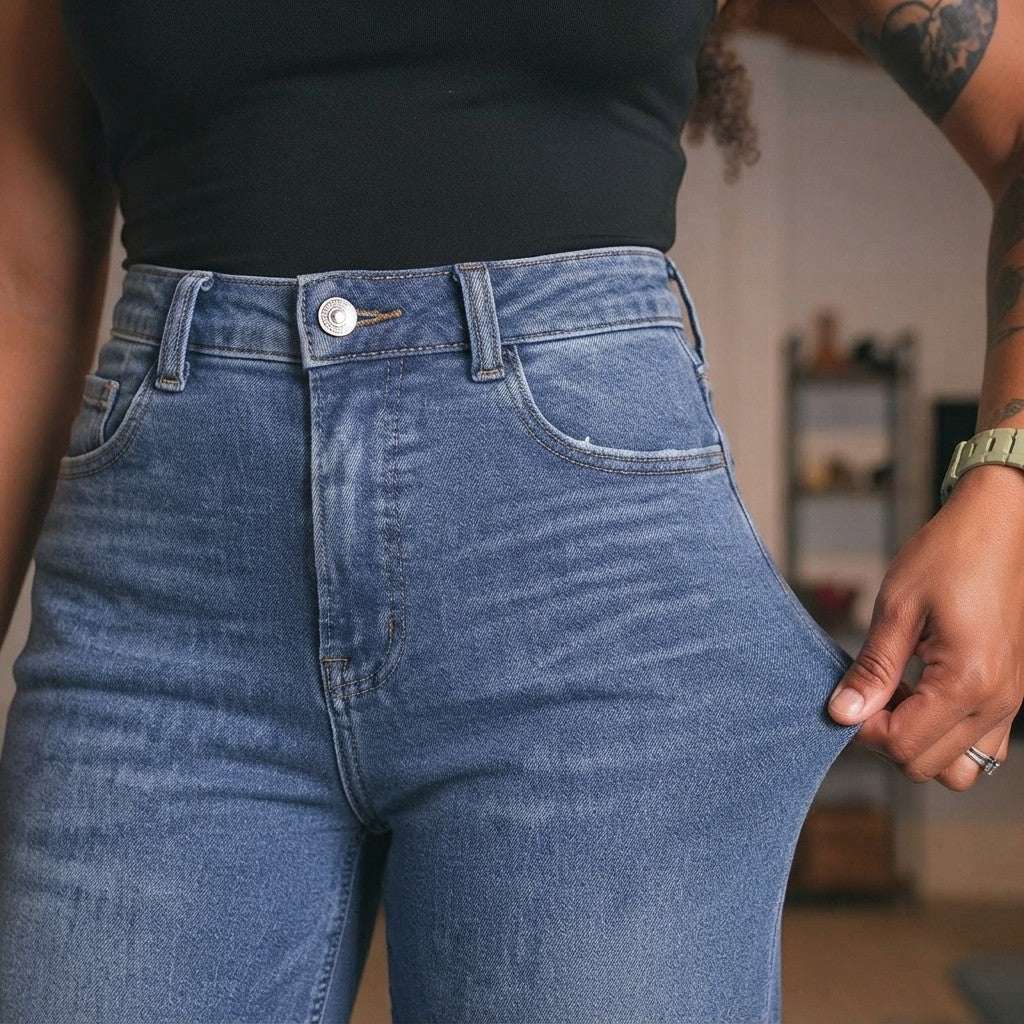 Dokotoo High Waisted Wide Leg Flare Jeans