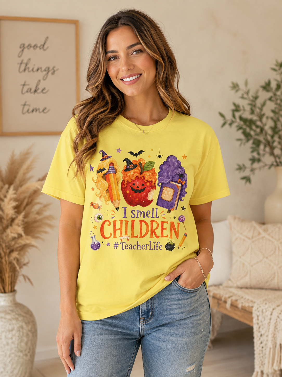 "I Smell Children" Halloween Teacher Tee- Unisex